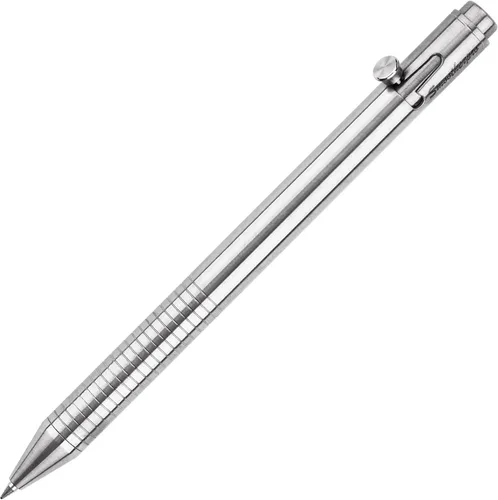 Vista 10 de SMOOTHERPRO - Bolígrafo de acción de perno, bolígrafo esferográfico de acero inoxidable compatible con recarga de Pilot G2, bolígrafo EDC