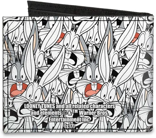 Vista 2 de Buckle-Down - Carteras de lona para hombre diseño de conejito de Bugs 40 x 35 in