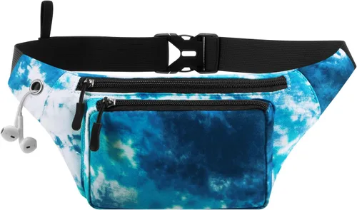 Vista 13 de HUA ANGEL Riñonera cruzada para mujeres y hombres, riñoneras de moda, bolsas cruzadas, cinturón, bolsa de teléfono para viajes deportivos