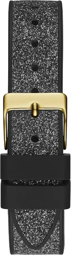 Vista 3 de GUESS 36mm Stainless Steel Watch with Baguette Crystals