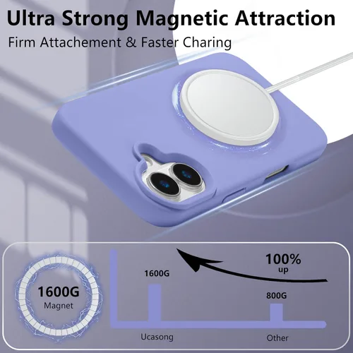 Vista 77 de Funda magnética de silicona para iPhone 13 Pro, color blanco antiguo [Compatible con Magsafe] [Forro de microfibra suave antiarañazos], funda
