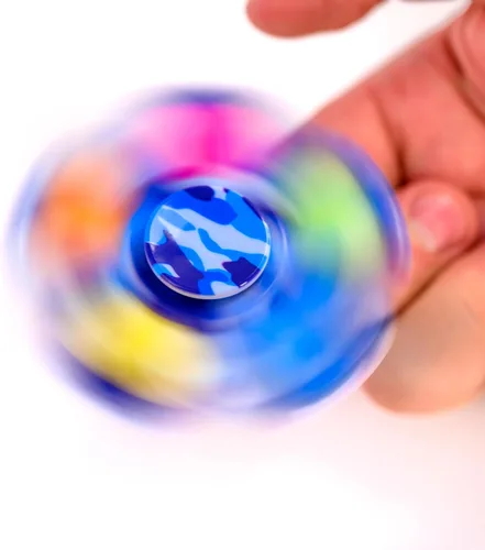 Vista 8 de Nutty Toys Fidget Spinner – Juguete sensorial para niños y adultos – Los mejores regalos para aliviar el estrés y la ansiedad 2025, idea única