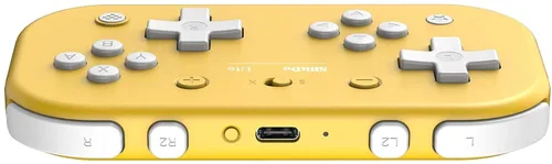 Vista 3 de 8Bitdo Lite Bluetooth Gamepad for Switch Lite, Switch & Windows (Yellow Edition)