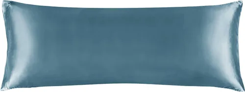 Vista 110 de BEDELITE Funda de almohada de satén para cabello y piel, súper suave y refrescante similar a las fundas de almohada de seda, paquete de 2 con cierre