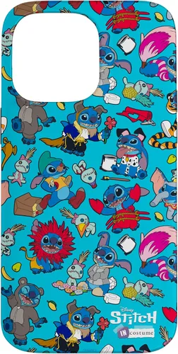 Vista 21 de iPhone 16 Disney 100 Stitch in Costume Disney Characters and Scrump Case