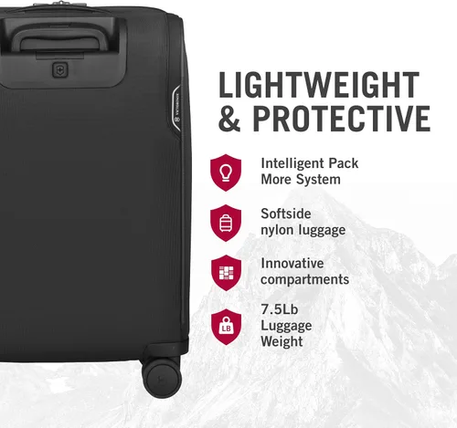 Vista 3 de Victorinox Airox Hardside, Negro -, Viajero Frecuente Plus