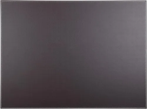 Vista 12 de KINGFOM Vade para escritorio de cuero sintético ultra suave con clip para papel A3/A4, protector de mesa para dibujo y escritura, grande de 24"x18