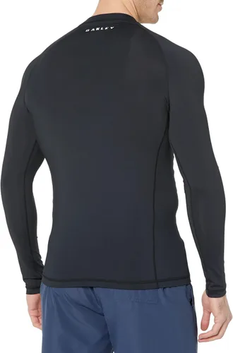 Vista 2 de Oakley Ellipse - Camiseta de manga larga para hombre, Blackout