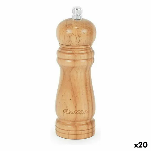 Vista 2 de Molinillo de Pimienta Quttin Madera (20 Unidades)