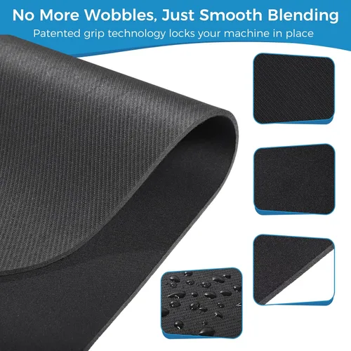 Vista 5 de Almohadilla deslizante compatible con la máquina Ninja Slushie FS301/FS300, alfombrilla antideslizante y accesorio de movimiento suave