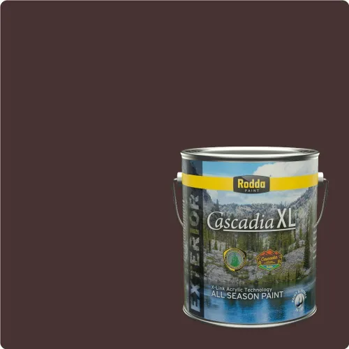 Vista 81 de Rodda Paint CASCADIA XL Pintura e imprimación satinada exterior en uno, cuarto de galón, pimienta de Jamaica