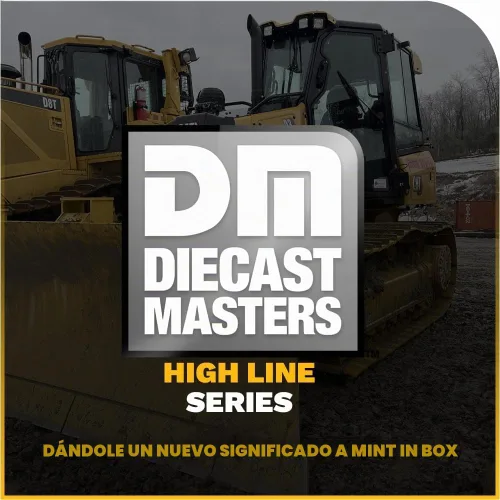 Vista 9 de Caterpillar D3 Bulldozer 1:50 - Modelos High Line de Diecast Masters