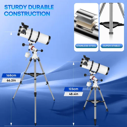 Vista 5 de Dianfan Telescopio de astronomía profesional 150EQ para adultos de alta