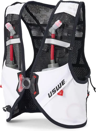 Vista 13 de USWE Pace - Mochila de hidratación para correr con 2 x 16.9 fl oz UltraFlask, mochila para hombre y mujer