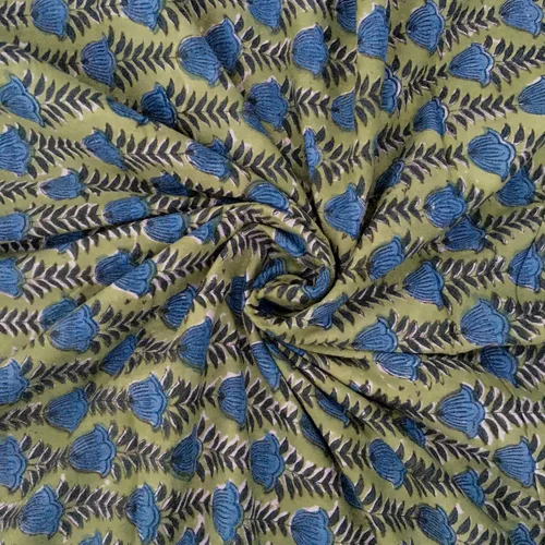 Vista 26 de E-Tailor® Tela de algodón precortada impresa a mano, ideal para costura, manualidades, tapicería, patchwork, cortinas, acolchados, etc. Azul-amarillo