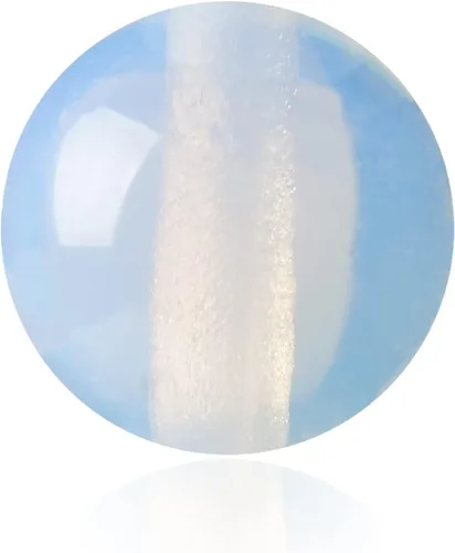 Vista 16 de 100 cuentas redondas de cristal liso sueltas de piedra natural para bricolaje, pulsera, collar, aretes, accesorios de fabricación de joyas
