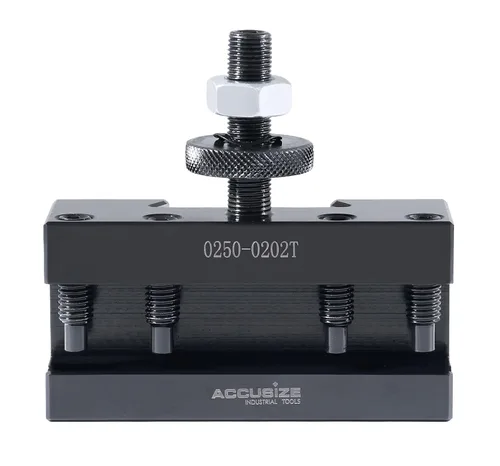 Vista 15 de Accusize Industrial Tools - Portaherramienta de cambio rápido para taladrado, torneado y rectificado, capacidad máxima de 1 pulgada, estilo No 2