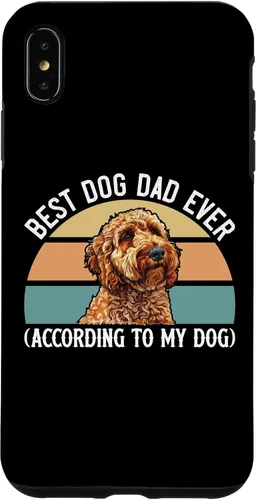 Vista 11 de Best Dog Dad Ever According to My Goldendoodle Funny Doodle Case for iPhone 17