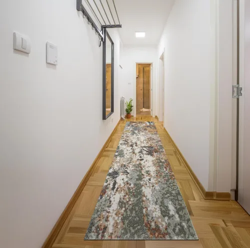 Vista 44 de Keen Home Design Alfombras de Área - 2x3 Que No Se Desprenden, Alfombras Abstractas para Cocina, Sala de Estar, Dormitorio, Comedor, Entrada Negro