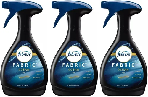 Vista 5 de Febreze Paquete variado de dos botellas de 27 onzas (extra fuerte y antibacteriano)