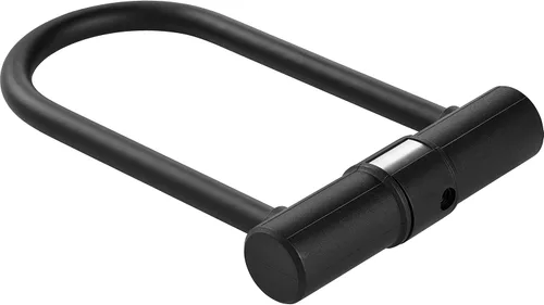 Vista 3 de Retrospec Lookout - Cerradura para bicicleta con bloqueo en U con cable de seguridad de 4 pies, cerradura de bicicleta antirrobo resistente