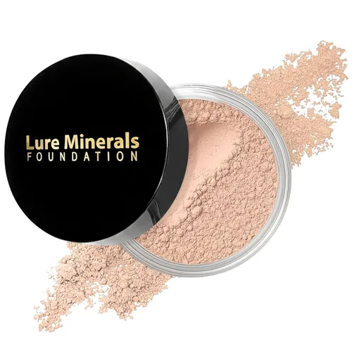 Vista 23 de Base de maquillaje en polvo minerales puros jarro colador de 0.28 onzas, elegir color, libre de ingredientes perjudiciales