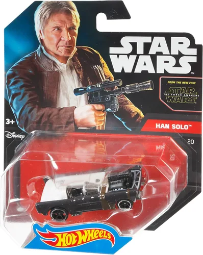 Vista 4 de Hot Wheels autos de personajes de Star Wars, Han Solo