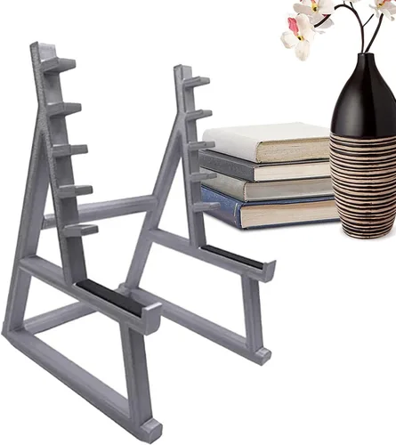 Vista 4 de Soporte para bolígrafo para sentadillas, soporte para bolígrafos para escritorio, divertido organizador de escritorio ordenado, mini estante
