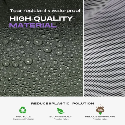 Vista 4 de Bolsa de lavandería de malla para viajes, gimnasio, universidad y campamento, organizador grande de ropa sucia lavable con cremallera con tela
