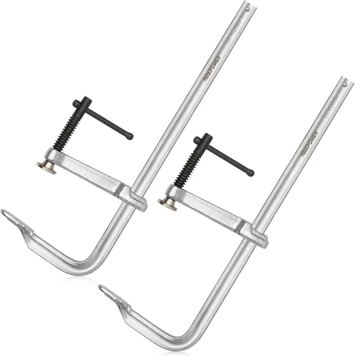 Vista 11 de MAXPOWER Abrazaderas F de servicio ligero para soldadura de 4", 8", 8" y 12", paquete de 4