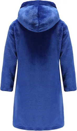 Vista 157 de E.W Apparel Bata de baño de forro polar con capucha para niños, bata suave y mullida para niños pequeños