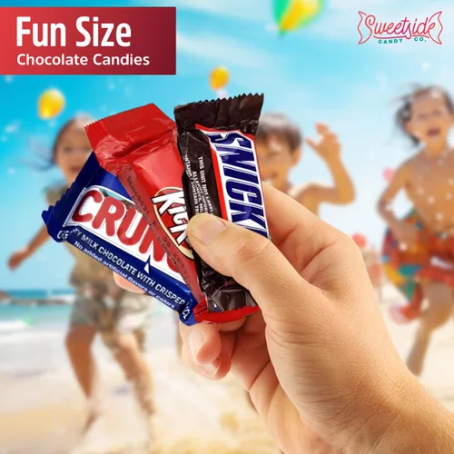 Vista 4 de Paquete variado de caramelos de chocolate – 5 libras a granel, mezcla de chocolate a granel surtida, surtido de dulces de oficina para fiestas
