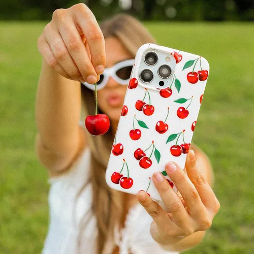 Vista 535 de VELVET CAVIAR Funda para iPhone 15, compatible con MagSafe, probada contra caídas de 10 pies, fundas protectoras de diseño, leopardo color rosa