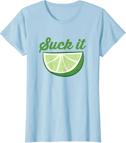 Vista 30 de Funny Lime Suck It Cinco De Mayo Citrus Sour Lime Camiseta, Blanco, S