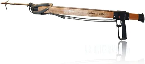 Vista 4 de Fusil submarino especial AB Biller de 32 pulgadas, caoba