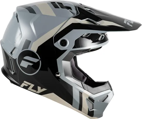 Vista 4 de FLY Racing Formula CP Seal MX - Casco aprobado por ECE/DOT, carcasa de policarbonato ligero, equipo de protección avanzada para motocross