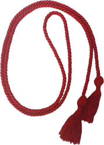Vista 124 de Cordón de honor de graduación para graduaciones universitarias, escuela secundaria y más duradero y brillante (oro antiguo) - Paquete de 10