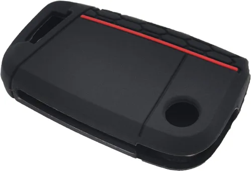 Vista 9 de LemSa Paquete de 2 fundas de silicona suave para llavero VW Volkswagen Golf Alltrack Sportwagen GTI Tiguan Atlas POLO Skoda Octavia 2020 2019 2018
