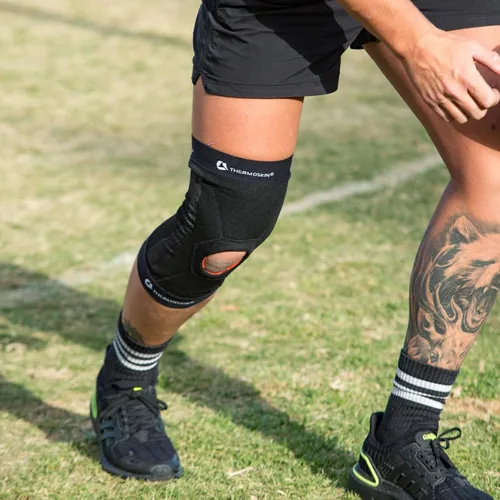 Vista 4 de Thermoskin Estabilizador de rodilla EXO, negro