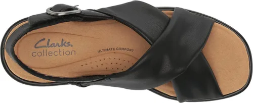 Vista 5 de Clarks Clara Cove Sandalia de cuña para mujer