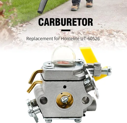 Vista 2 de Carburador con kit de afinación de repuesto para Ryobi RY09050 RY09051 RY13010 RY13015 RY13050A RY28060 RY34000 RY34420 RY34440 RY64400 Reemplaza