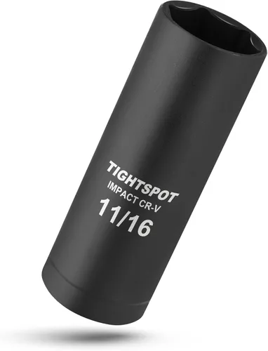 Vista 94 de TIGHTSPOT - Zócalo poco profundo de 1/2" Dr 1 1/2 pulgadas, antirredondo, 6 puntos, acero CRMO