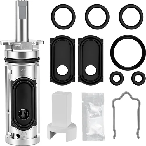 Vista 10 de 1222 Kit de cartucho de repuesto para grifos Moen PosiTemp de un mango, compatible con ducha Moen y ducha de bañera, metales y plásticos, paquete