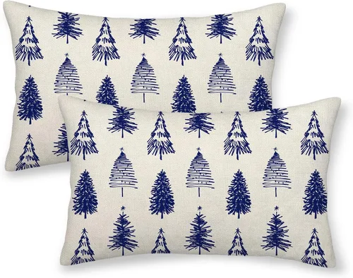 Vista 68 de Juego de 2 fundas de almohada de Halloween de 16 x 16 pulgadas, fundas de almohada de murciélagos negros y crema, fundas de cojín decorativas