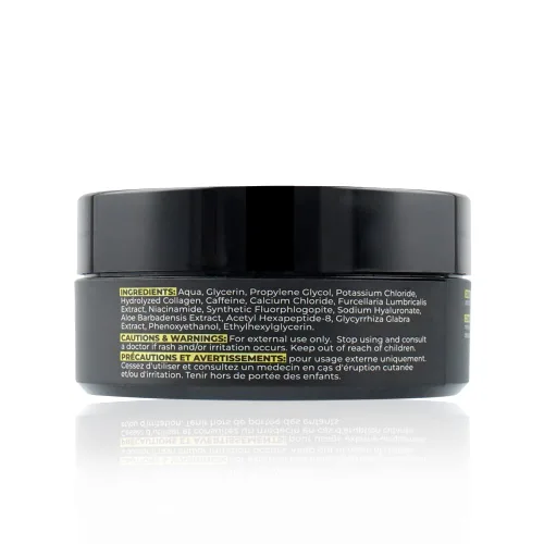 Vista 9 de Parches para debajo de los ojos con cafeína, colágeno y niacinamida (30 pares) – Mascarilla hidratante para ojos hinchados, ojeras, arrugas y líneas