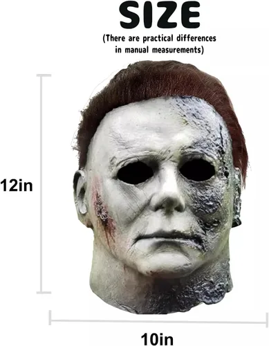 Vista 5 de Beita Máscara de Michael de Halloween, máscara de cicatriz de terror de Halloween