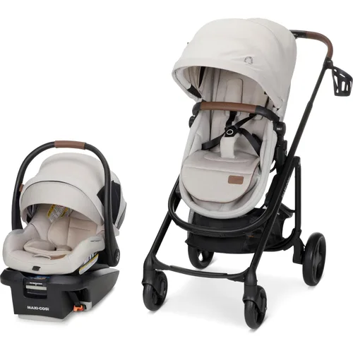 Vista 13 de Maxi-Cosi Tayla™ Max Sistema de Viaje, Cochecito de Bebé y Asiento de Coche Combo, Cochecito con Asiento de Coche Combo, Onyx Wonder