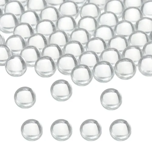 Vista 7 de M METERXITY Paquete de 1000 piedras de ebullición redondas de vidrio, bolas de vidrio transparente sólido de 0.079 pulgadas para calentamiento