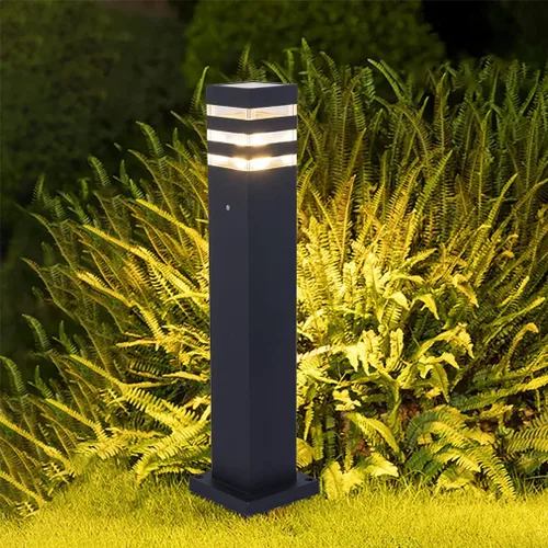 Vista 10 de Luces de camino, luces de poste IP55, impermeable, para exteriores, lámpara de pie, lámpara de pie, portalámparas E26, cableada, adecuada