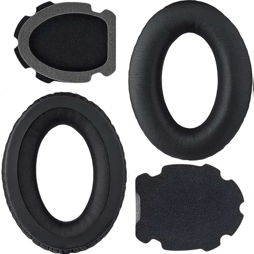 Vista 2 de Almohadillas de repuesto para auriculares A20, accesorios compatibles con auriculares Bose Aviation Headset X A10 A20, almohadillas